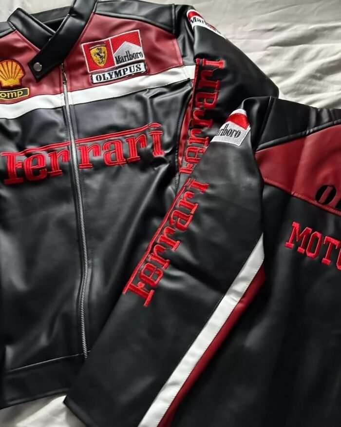 Ferrari F1 Racing Leather Jackets - Image 1