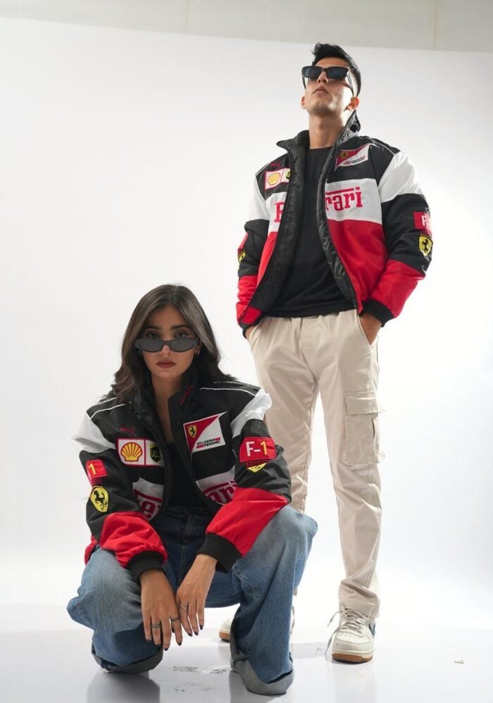 Ferrari F1 Racing Bomber Jackets - Image 1
